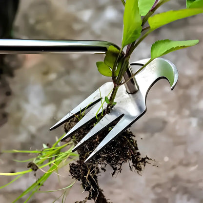 【アメリカ発】4本爪・根こそぎ除草ツール ─ 梅雨前の雑草対策を「抜く・削る・ほぐす」1本3役で